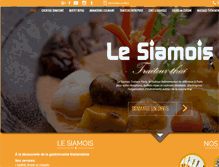 Tablet Screenshot of foodiethai-siamois.com
